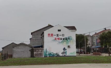 汉寿新农村墙绘