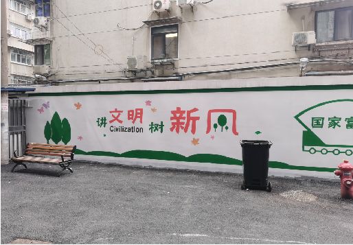汉寿社区墙绘